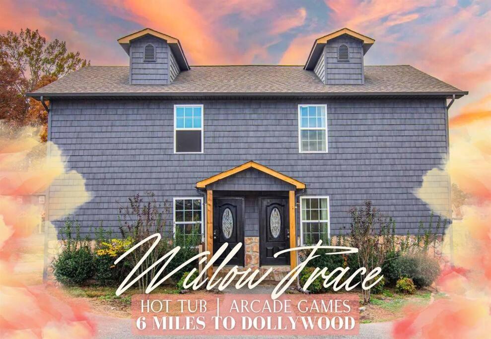 Willow Trace: Family Retreat, Hot Tub, Gaming! Pigeon Forge Eksteriør billede
